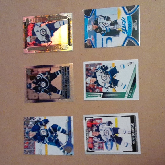 Mark Scheifele Winnipeg Jets NHL Hockey Cards & Sticker x 12 - Picture 9 of 16